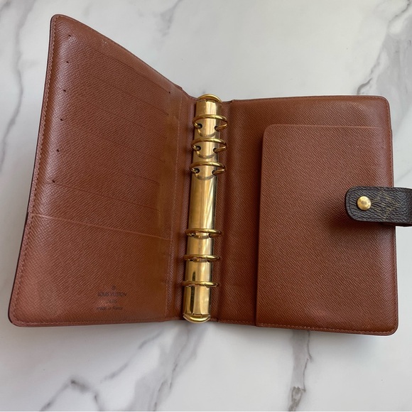Louis Vuitton Brown Monogram Medium MM Ring Agenda - Picture 4 of 12